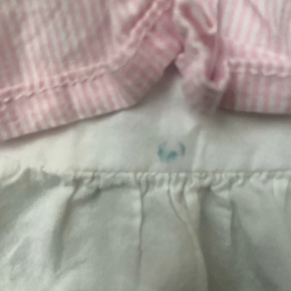 OshKosh B'gosh Denim Floral Ruffle Skirt 9m